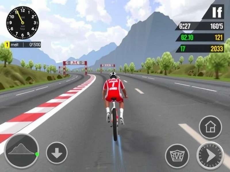 Namaste Speed Cycling Gameplay